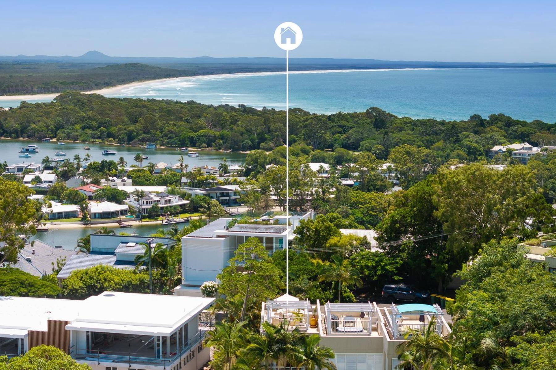 The Sunroom On Hill With Rooftop Apartment Noosa Heads