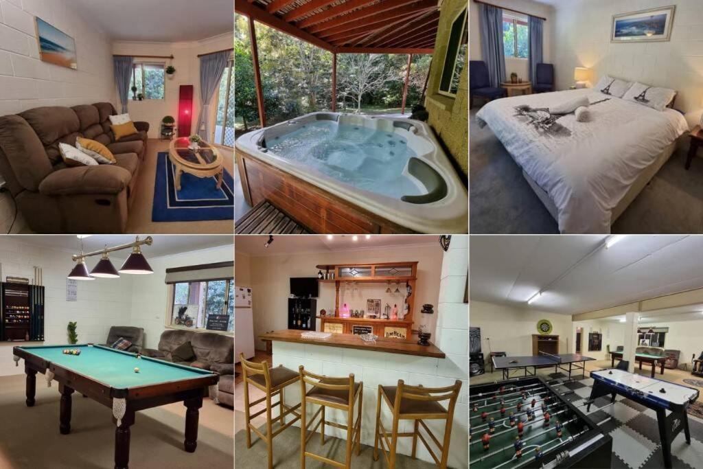 Deluxe Forest Escape - Arcade Games Room, Jacuzzi, Sauna, Bar, Bonfire! *