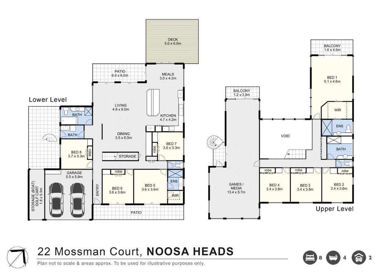Casa de férias Riverfront Splendour, Ideal For Families Noosa Heads