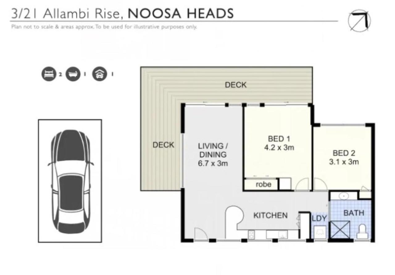 Ocean Views Central To Everything , 2 Bed, 2 Minute Walk To Beach Apartment *