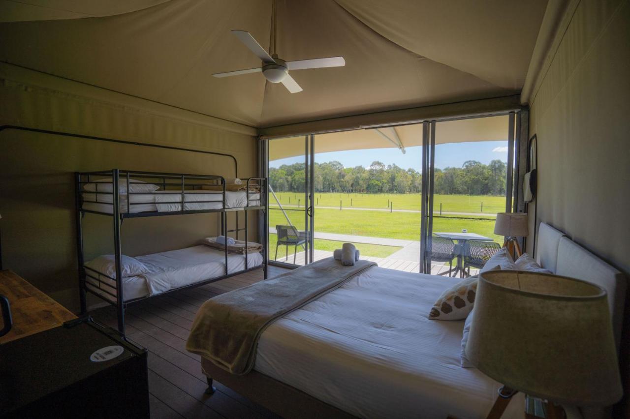 Luxury tent Habitat Noosa Cootharaba