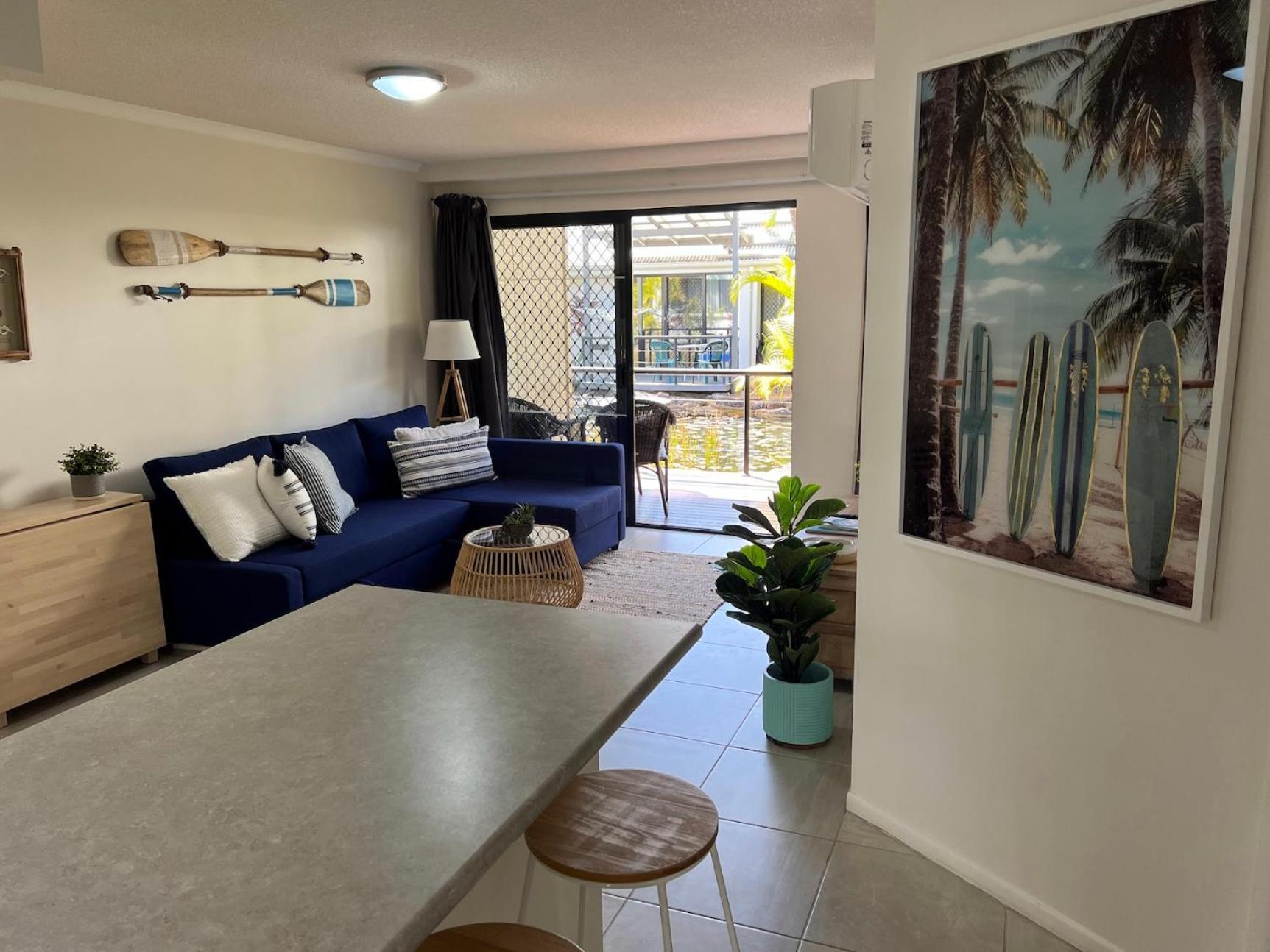 Apartamento Nautical Stylish Ground Level 1 Bedroom Unit Noosaville