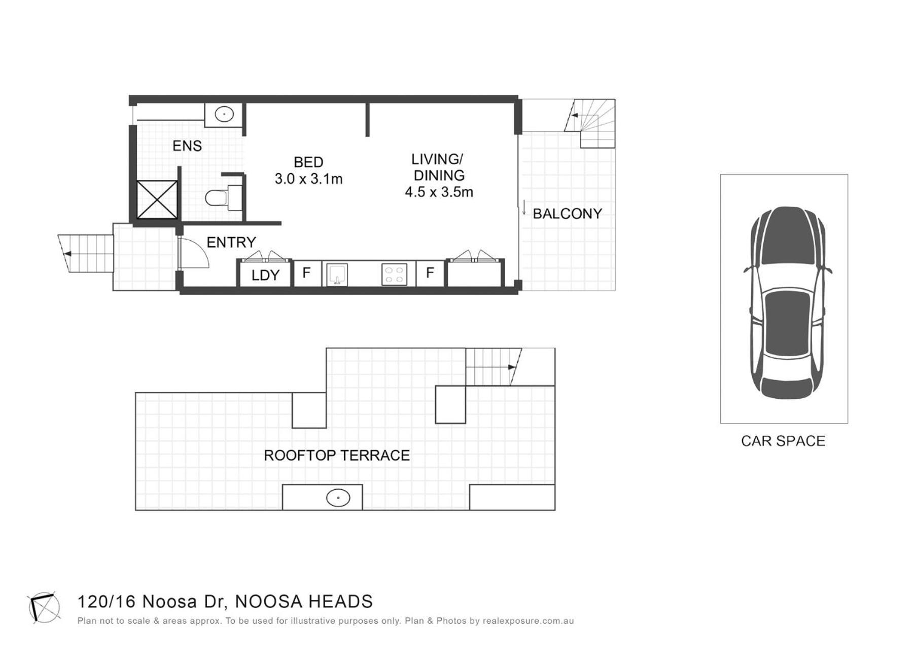 Apartment The Sunroom On Hill With Rooftop Noosa Heads