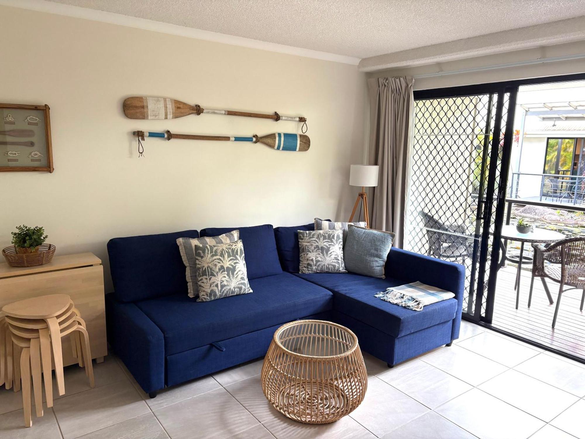 Nautical Stylish Ground Level 1 Bedroom Unit * Noosaville