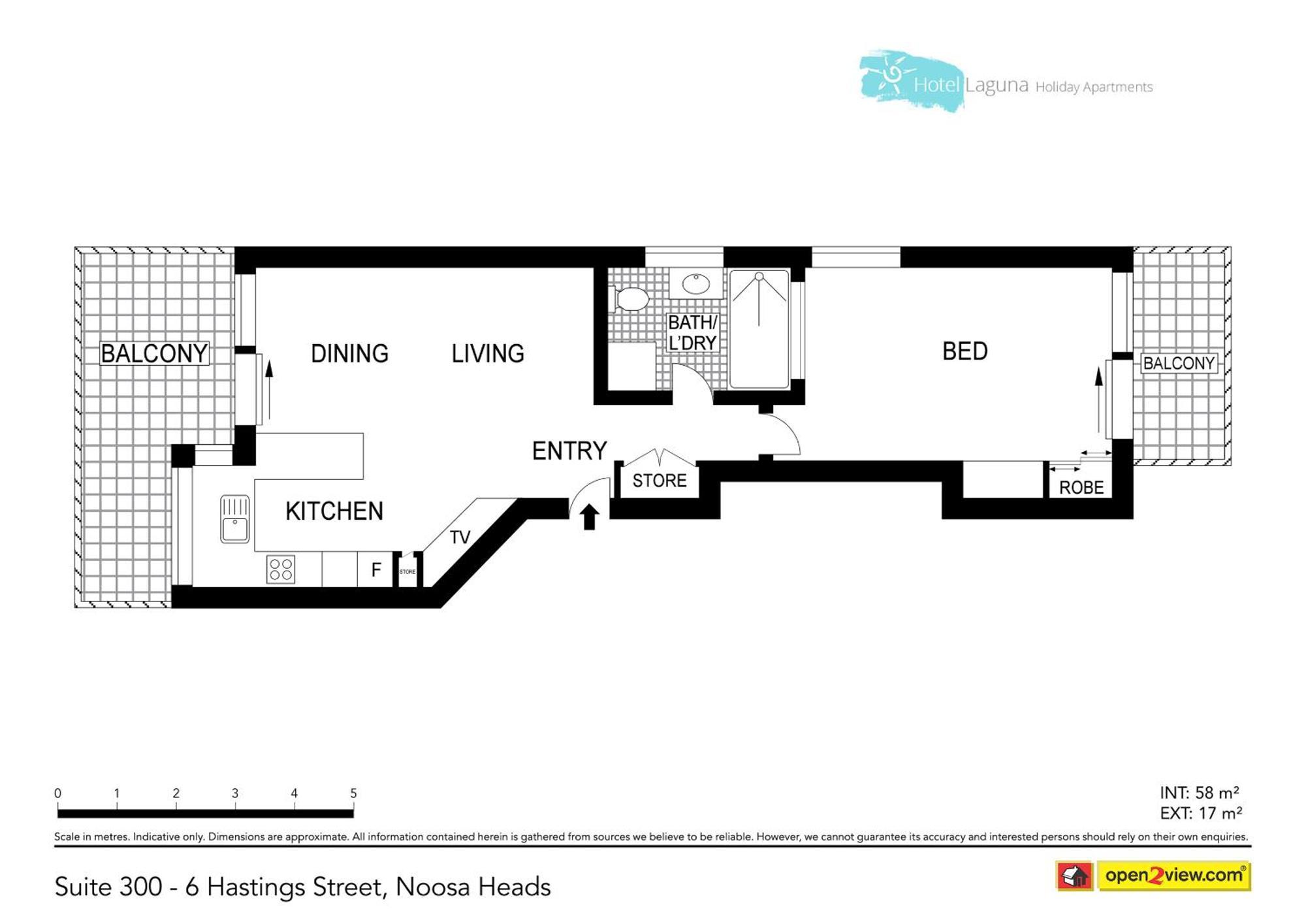 Wantima Hastings St 1 Bedroom Unit *