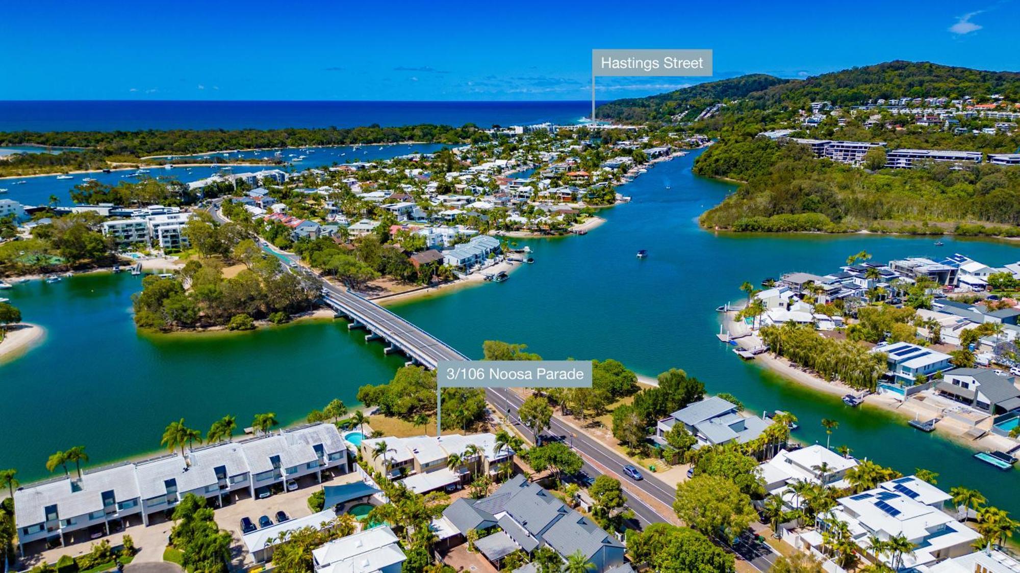 Apartment Riverfront Luxury, Poolside, Near Hastings Noosa Heads